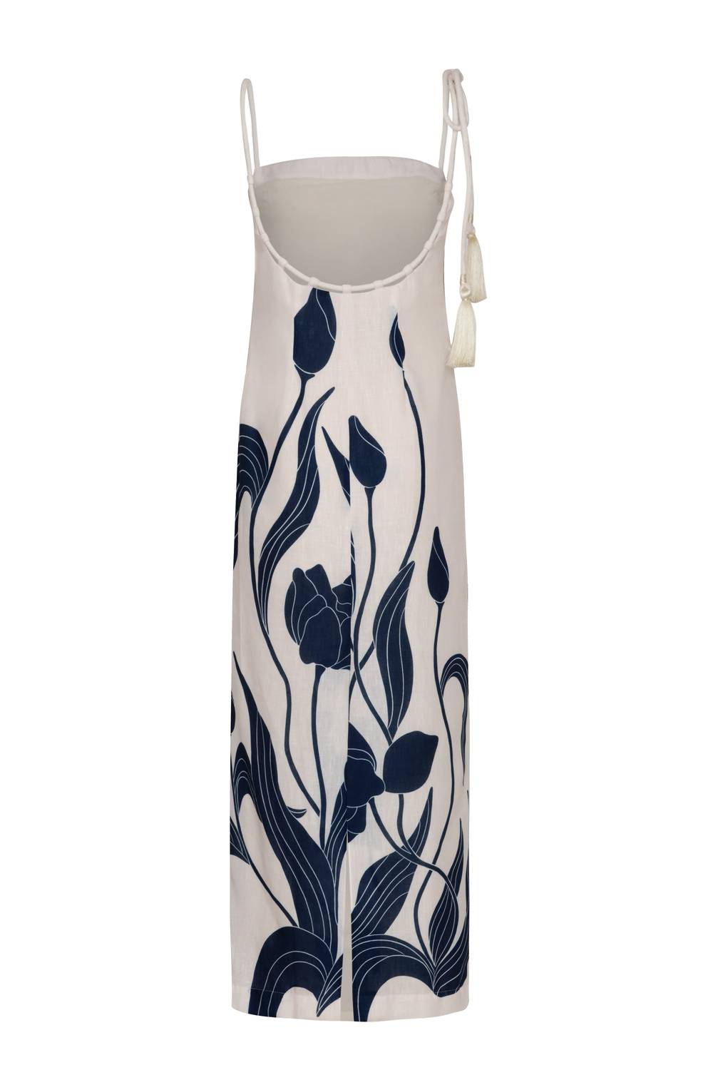 Andres Otalora - Pasos De Jardín Linen Maxi Dress