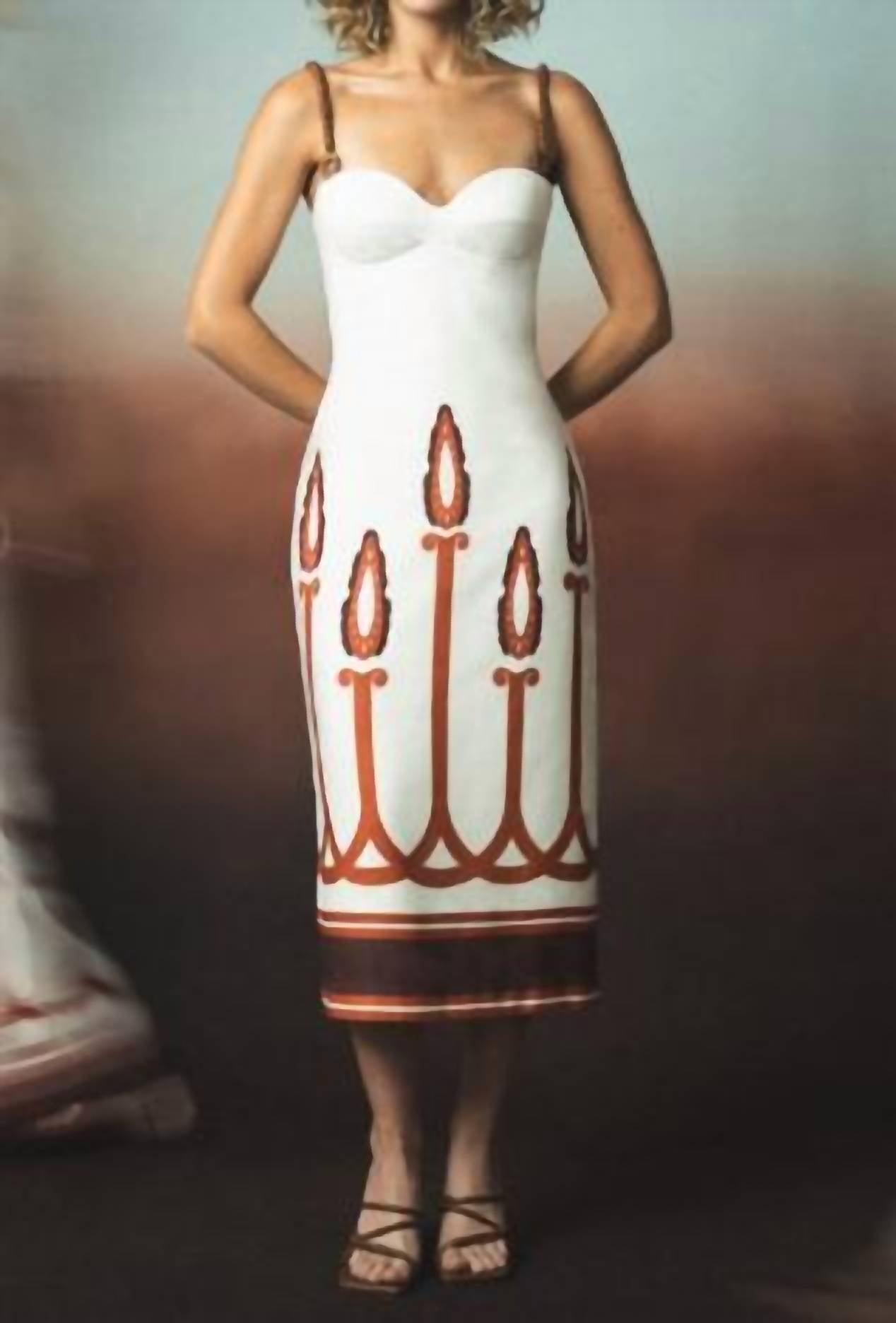 Andres Otalora - Vivisima Linen Midi Tank Dress