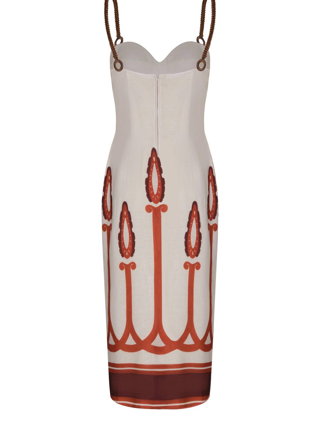 Andres Otalora - Vivisima Linen Midi Tank Dress